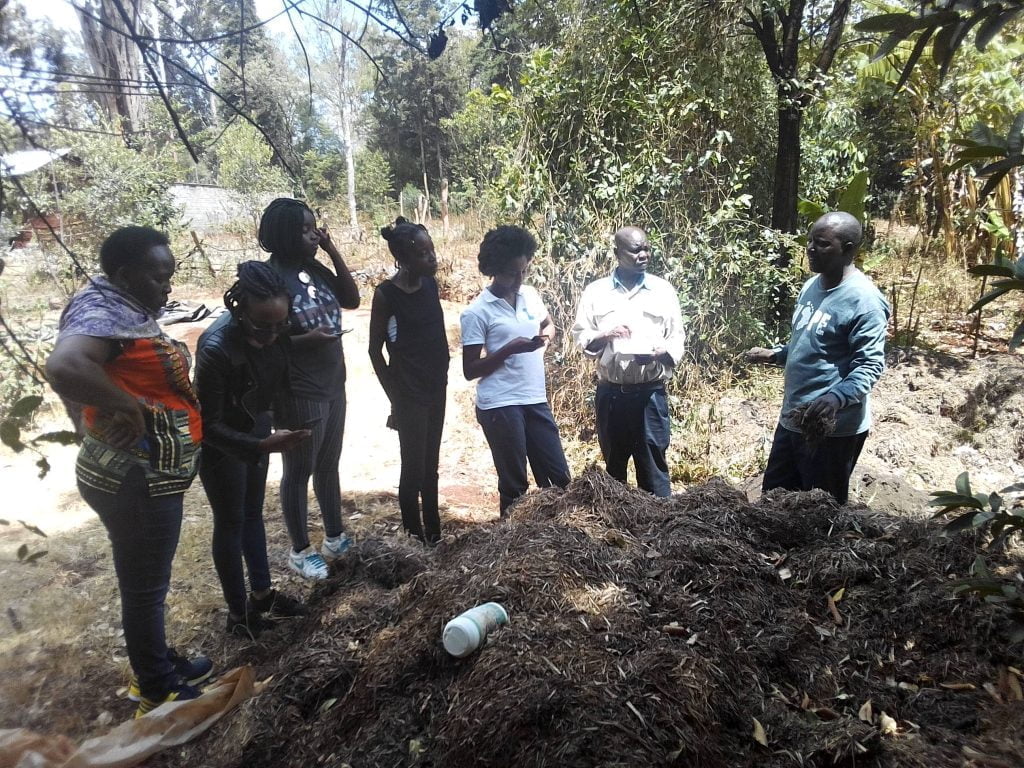 mushroom training in kenya 2